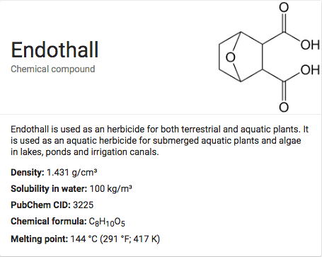 Endothall molecule