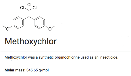 Methoxychlor Molecule