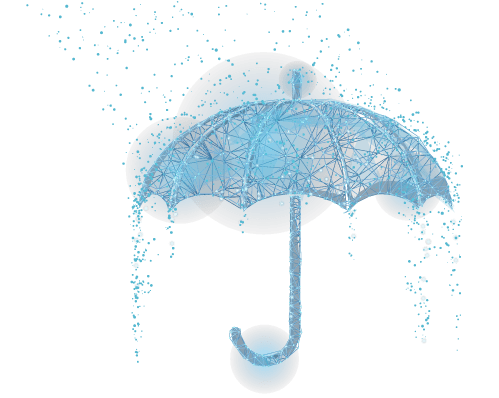 water umbrella web